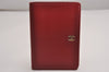 Authentic CHANEL Vintage Calf Skin Bifold Wallet Purse Red CC Logo 3078J