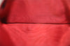 Authentic CHANEL Vintage Calf Skin Bifold Wallet Purse Red CC Logo 3078J