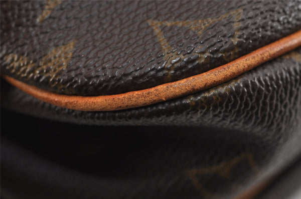 Authentic Louis Vuitton Monogram Saumur 30 Shoulder Cross Bag M42256 LV 3079J