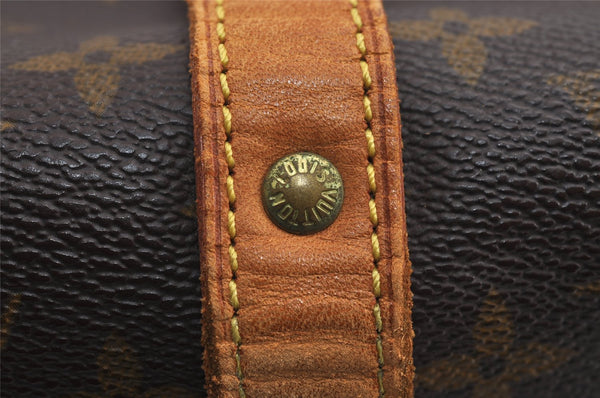 Authentic Louis Vuitton Monogram Saumur 30 Shoulder Cross Bag M42256 LV 3079J