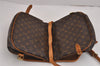 Authentic Louis Vuitton Monogram Saumur 30 Shoulder Cross Bag M42256 LV 3079J