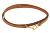 Authentic Louis Vuitton Leather Shoulder Strap Beige 46.3" LV 3079K
