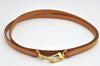 Authentic Louis Vuitton Leather Shoulder Strap Beige 46.3" LV 3079K