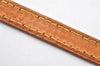 Authentic Louis Vuitton Leather Shoulder Strap Beige 46.3" LV 3079K