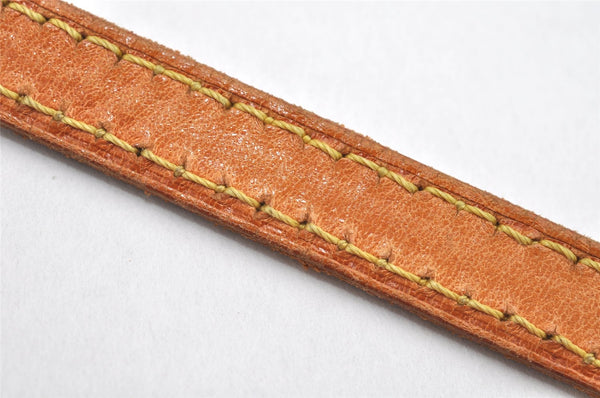 Authentic Louis Vuitton Leather Shoulder Strap Beige 46.3" LV 3079K