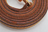 Authentic Louis Vuitton Leather Shoulder Strap Beige 46.3" LV 3079K