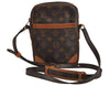 Authentic Louis Vuitton Monogram Danube Shoulder Cross Body Bag M45266 LV 3080J