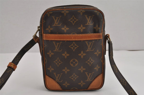 Authentic Louis Vuitton Monogram Danube Shoulder Cross Body Bag M45266 LV 3080J
