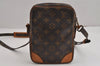 Authentic Louis Vuitton Monogram Danube Shoulder Cross Body Bag M45266 LV 3080J