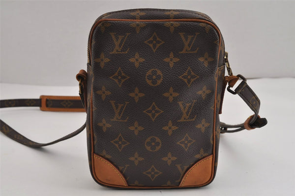 Authentic Louis Vuitton Monogram Danube Shoulder Cross Body Bag M45266 LV 3080J