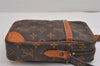 Authentic Louis Vuitton Monogram Danube Shoulder Cross Body Bag M45266 LV 3080J