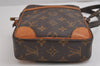 Authentic Louis Vuitton Monogram Danube Shoulder Cross Body Bag M45266 LV 3080J