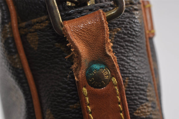 Authentic Louis Vuitton Monogram Danube Shoulder Cross Body Bag M45266 LV 3080J