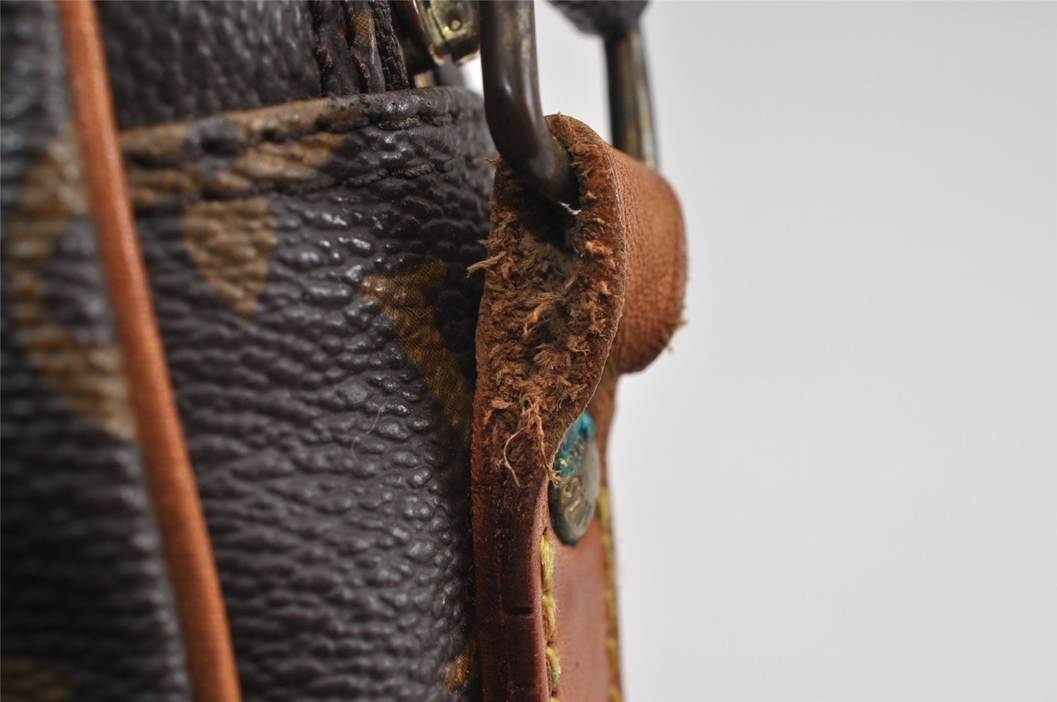 Authentic Louis Vuitton Monogram Danube Shoulder Cross Body Bag M45266 LV 3080J