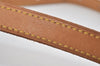 Authentic Louis Vuitton Leather Shoulder Strap For Bucket GM 31.9" Beige 3081I