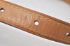 Authentic Louis Vuitton Leather Shoulder Strap For Bucket GM 31.9" Beige 3081I