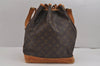 Authentic Louis Vuitton Monogram Noe Shoulder Drawstring Bag M42224 LV 3081J