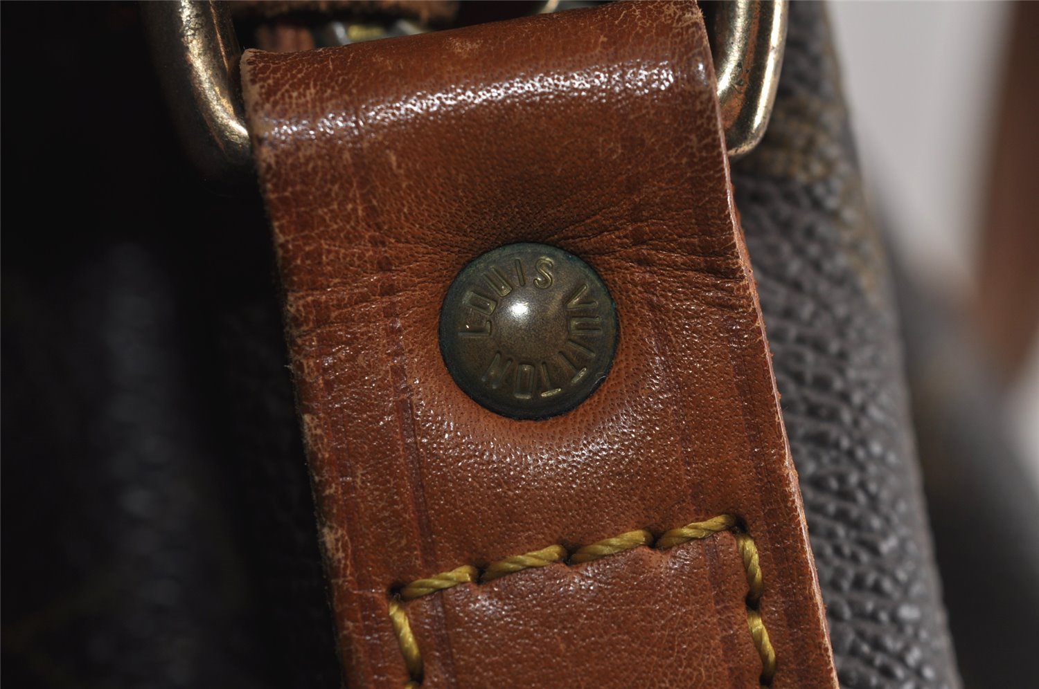 Authentic Louis Vuitton Monogram Noe Shoulder Drawstring Bag M42224 LV 3081J