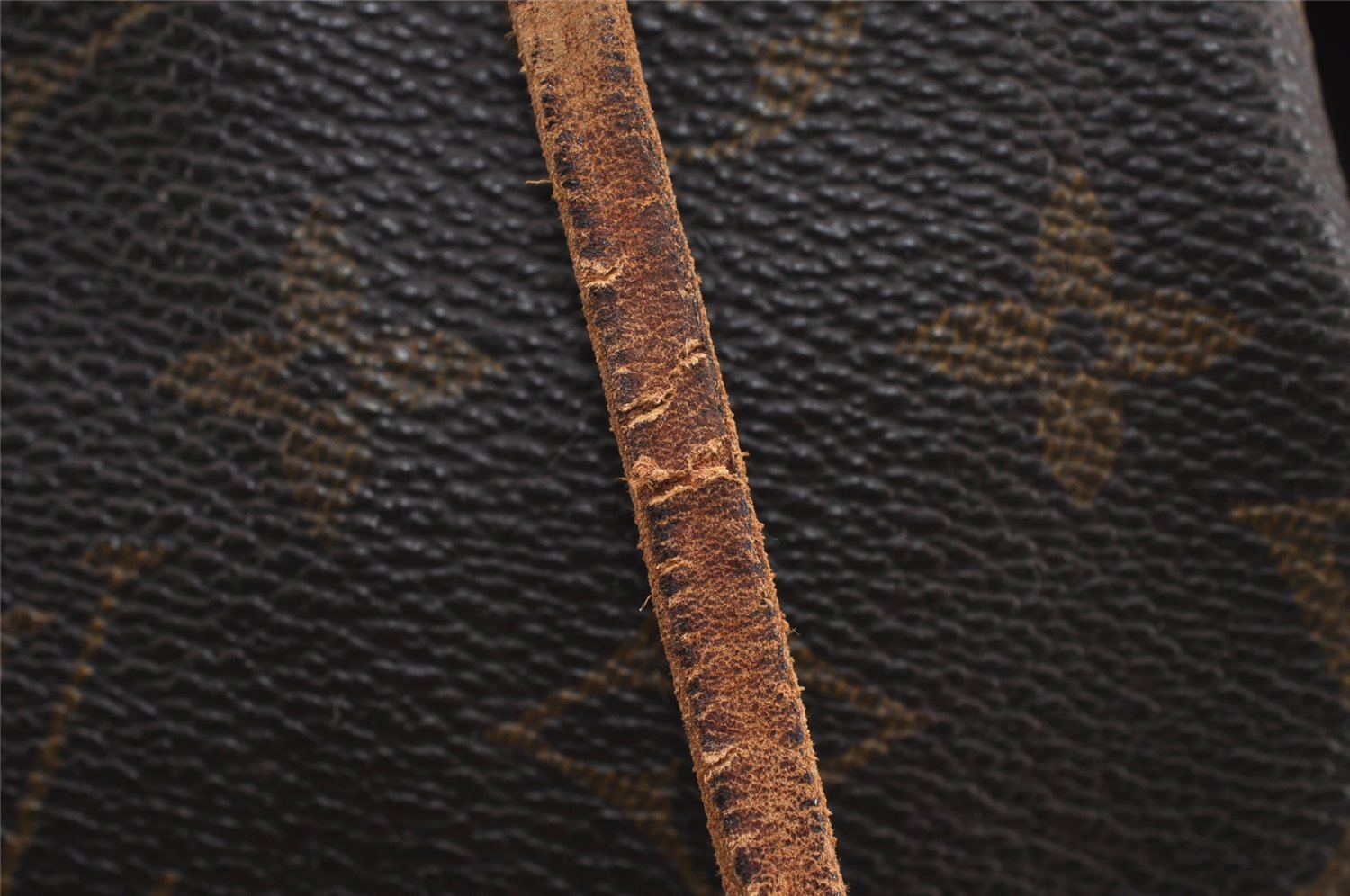 Authentic Louis Vuitton Monogram Noe Shoulder Drawstring Bag M42224 LV 3081J