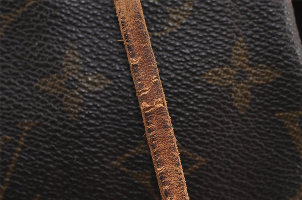 Authentic Louis Vuitton Monogram Noe Shoulder Drawstring Bag M42224 LV 3081J