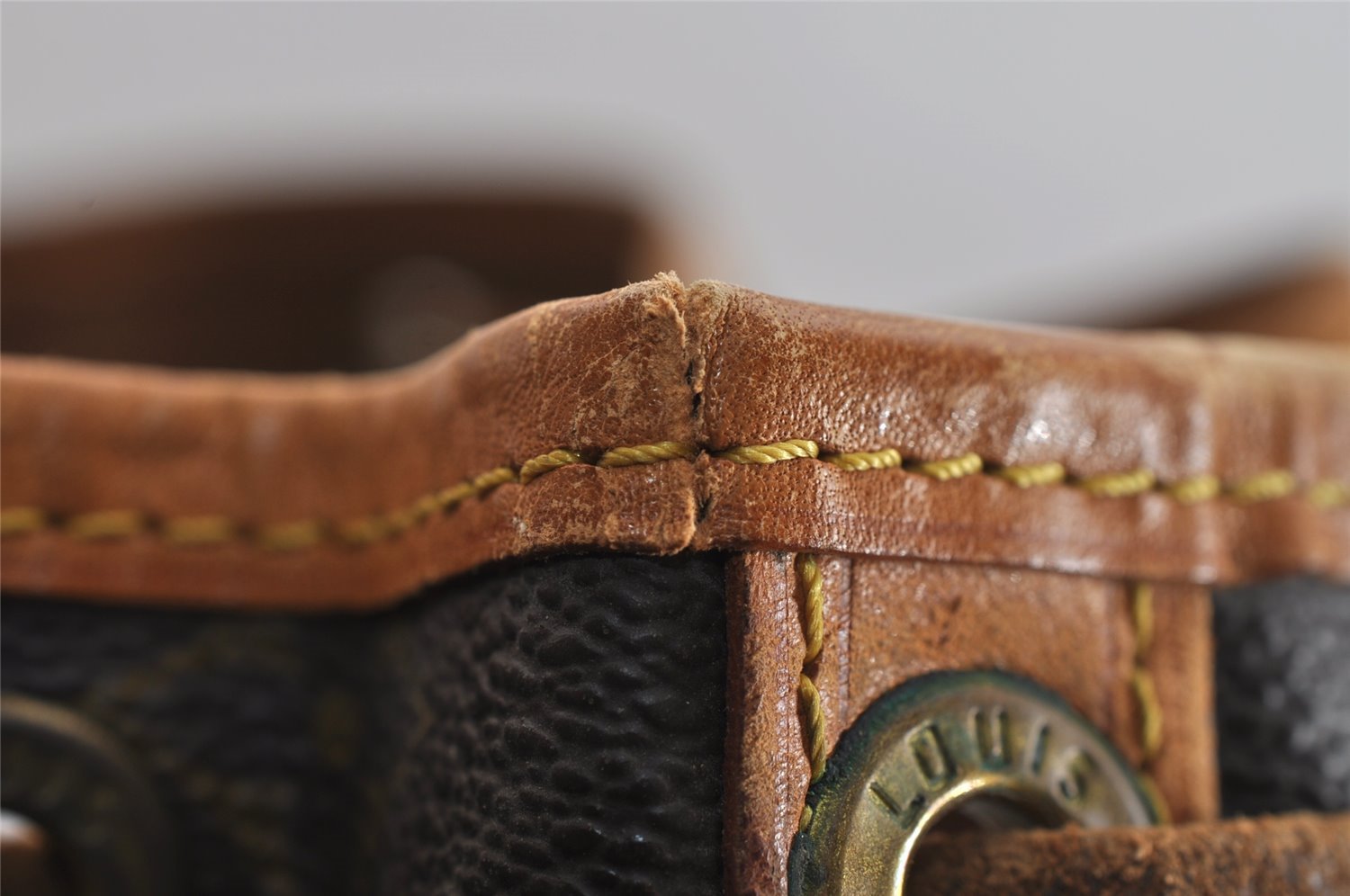 Authentic Louis Vuitton Monogram Noe Shoulder Drawstring Bag M42224 LV 3081J