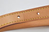 Authentic Louis Vuitton Leather Shoulder Strap For Bucket GM 31.9" Beige 3082I