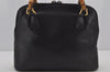 Authentic GUCCI Bamboo 2way Hand Shoulder Crossbody Bag Leather Black Junk 3082J