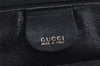 Authentic GUCCI Bamboo 2way Hand Shoulder Crossbody Bag Leather Black Junk 3082J