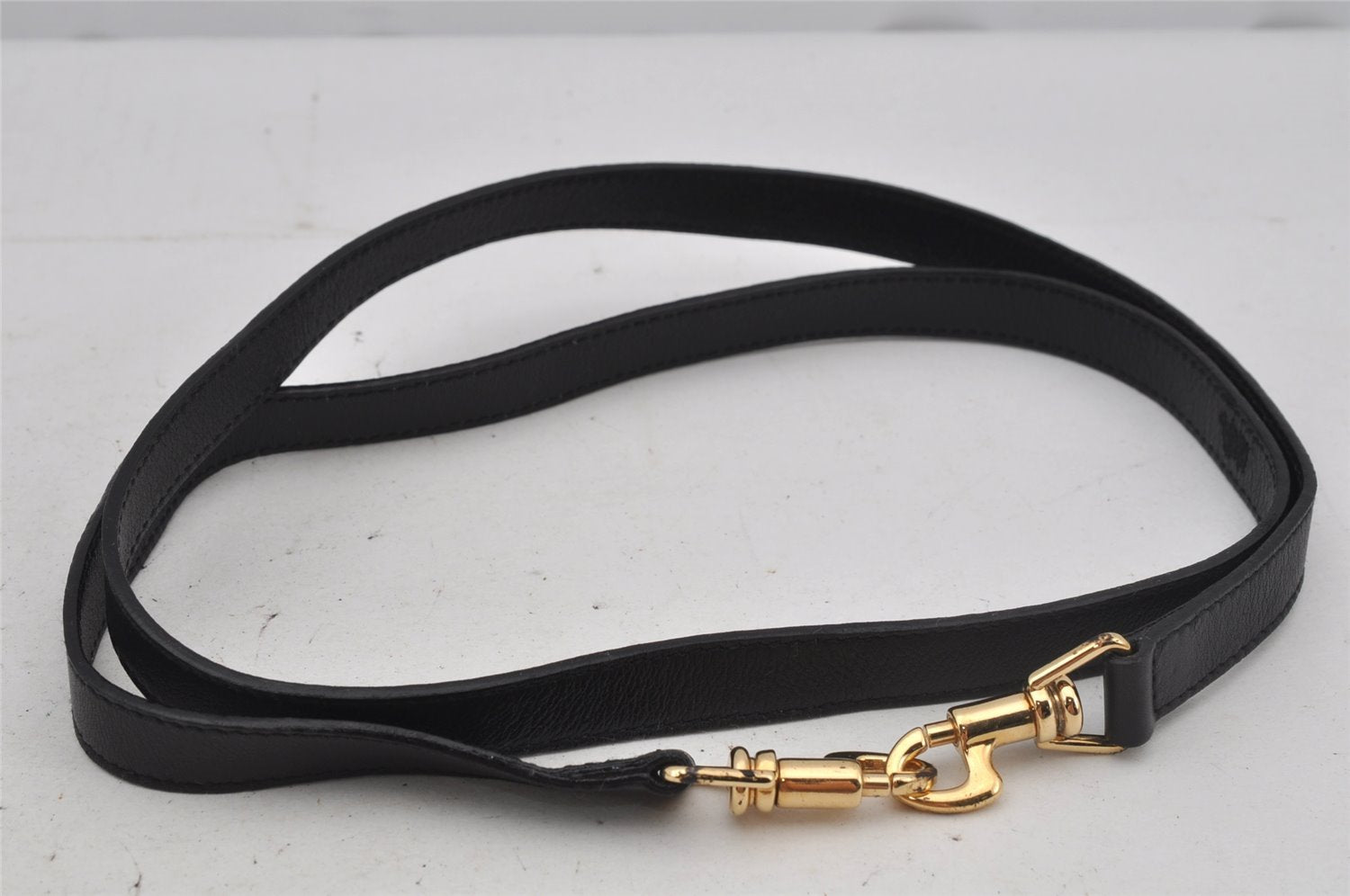 Authentic GUCCI Bamboo 2way Hand Shoulder Crossbody Bag Leather Black Junk 3082J