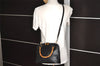 Authentic GUCCI Bamboo 2way Hand Shoulder Crossbody Bag Leather Black Junk 3082J
