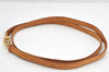 Authentic Louis Vuitton Leather Shoulder Strap Beige 46.9" LV 3082K