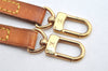 Authentic Louis Vuitton Leather Shoulder Strap Beige 46.9" LV 3082K
