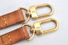Authentic Louis Vuitton Leather Shoulder Strap Beige 46.9" LV 3082K