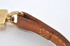 Authentic Louis Vuitton Leather Shoulder Strap Beige 46.9" LV 3082K