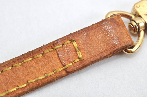 Authentic Louis Vuitton Leather Shoulder Strap Beige 46.9" LV 3082K
