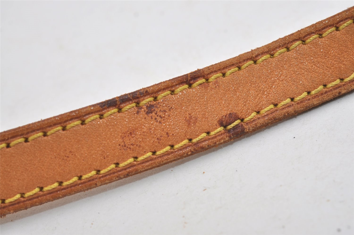 Authentic Louis Vuitton Leather Shoulder Strap For Bucket PM 27.6