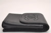 Authentic CHANEL Caviar Skin Cigarette Case Pouch Purse CC Logo Black 3083J