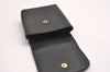 Authentic CHANEL Caviar Skin Cigarette Case Pouch Purse CC Logo Black 3083J