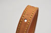 Authentic Louis Vuitton Leather Shoulder Strap For Bucket PM 27.6" Beige 3084I