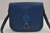 Auth Louis Vuitton Epi Saint Cloud GM Shoulder Cross Body Bag M52195 Blue 3084J