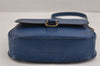 Auth Louis Vuitton Epi Saint Cloud GM Shoulder Cross Body Bag M52195 Blue 3084J