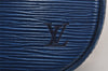 Auth Louis Vuitton Epi Saint Cloud GM Shoulder Cross Body Bag M52195 Blue 3084J