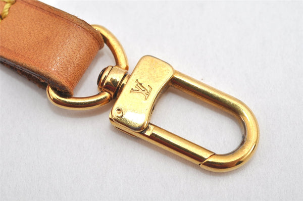 Authentic Louis Vuitton Leather Shoulder Strap Beige 45.9" LV 3084K