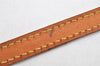 Authentic Louis Vuitton Leather Shoulder Strap Beige 45.9" LV 3084K