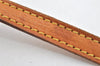 Authentic Louis Vuitton Leather Shoulder Strap Beige 45.9" LV 3084K