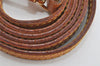 Authentic Louis Vuitton Leather Shoulder Strap Beige 45.9" LV 3084K