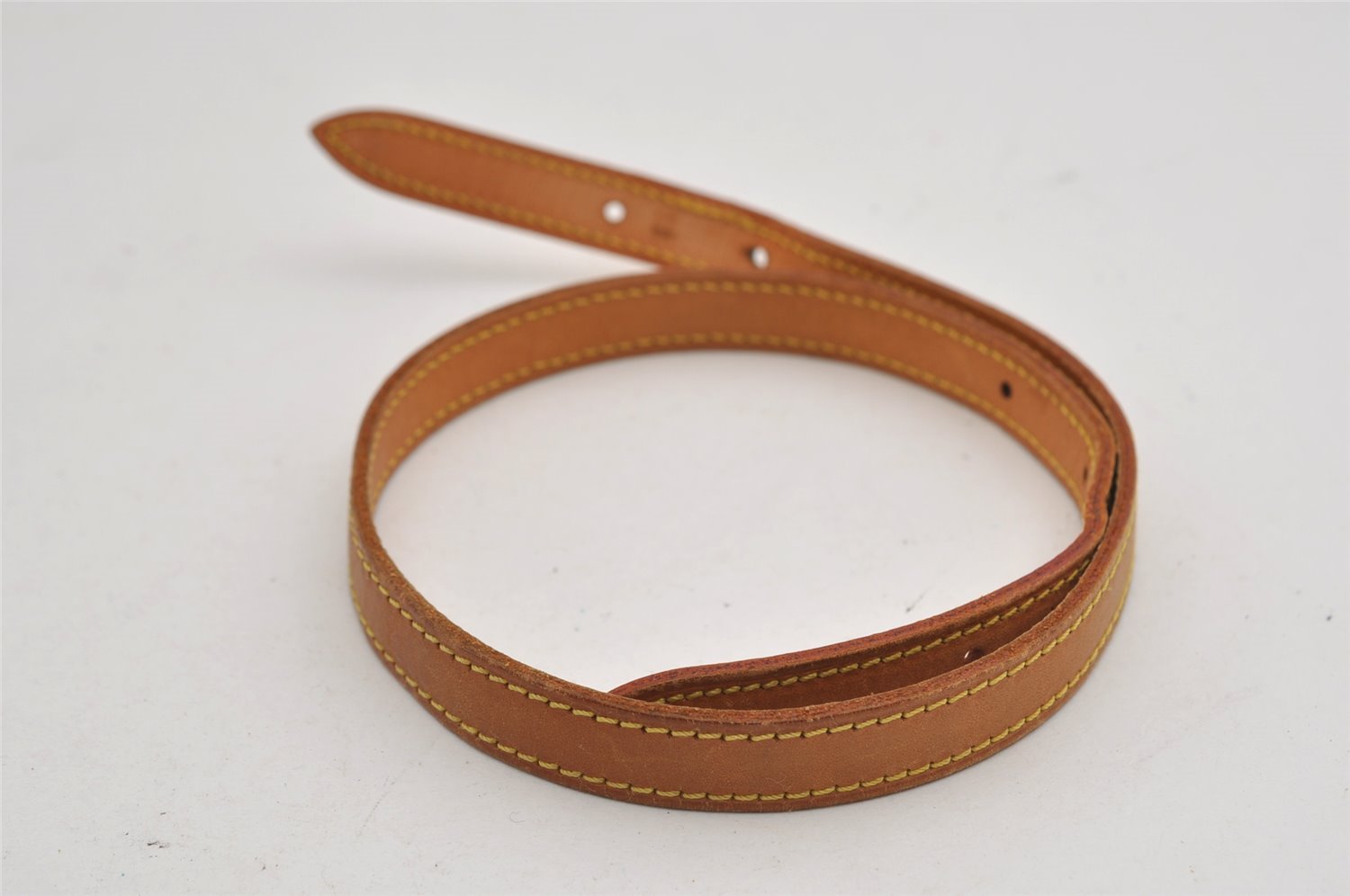 Authentic Louis Vuitton Leather Shoulder Strap For Bucket PM 27.6