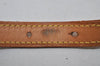 Authentic Louis Vuitton Leather Shoulder Strap For Bucket PM 27.6" Beige 3085I