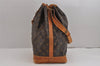 Authentic Louis Vuitton Monogram Noe Shoulder Drawstring Bag M42224 LV 3085J