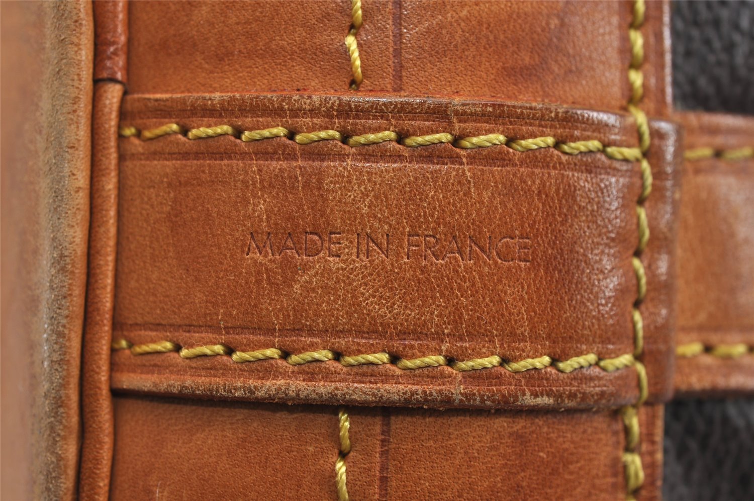 Authentic Louis Vuitton Monogram Noe Shoulder Drawstring Bag M42224 LV 3085J